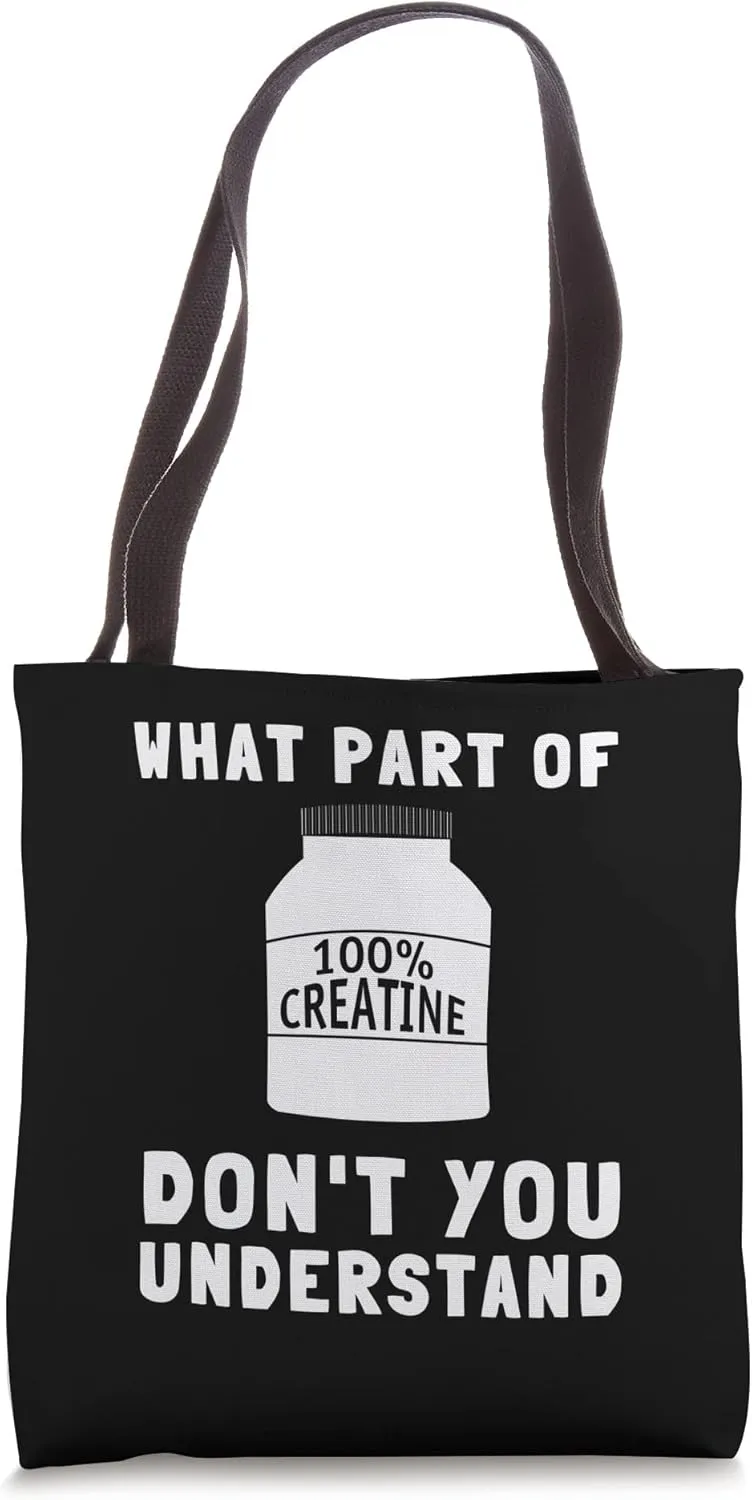 Supplementation Weight Lifting Joint Supplement Store Tote Bag