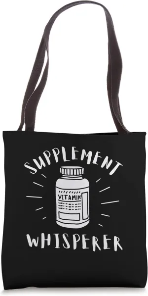 Supplementation Weight Lifting Joint Supplement Store Tote Bag