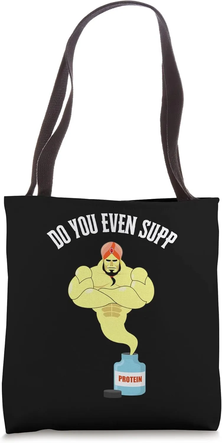 Supplementation Weight Lifting Joint Supplement Store Tote Bag