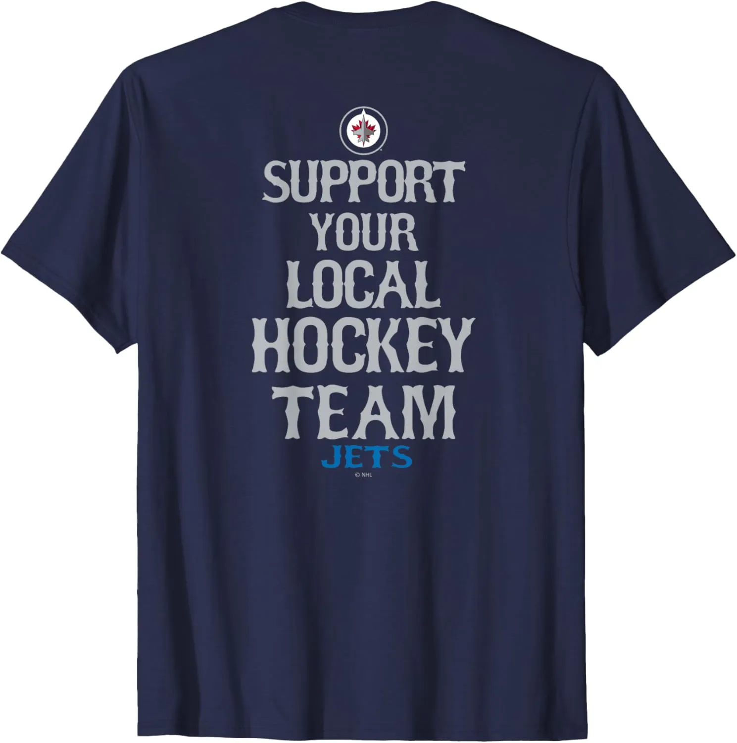 Support Navy Blue Officially Licensed T-Shirt