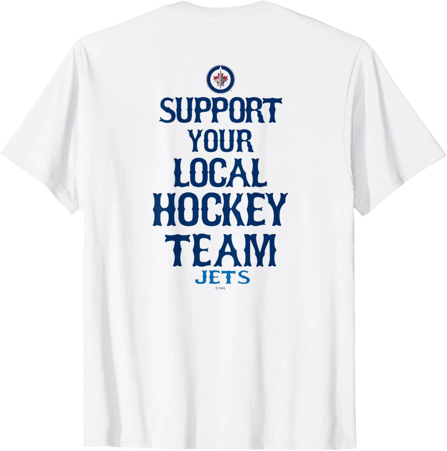 Support White Officially Licensed T-Shirt