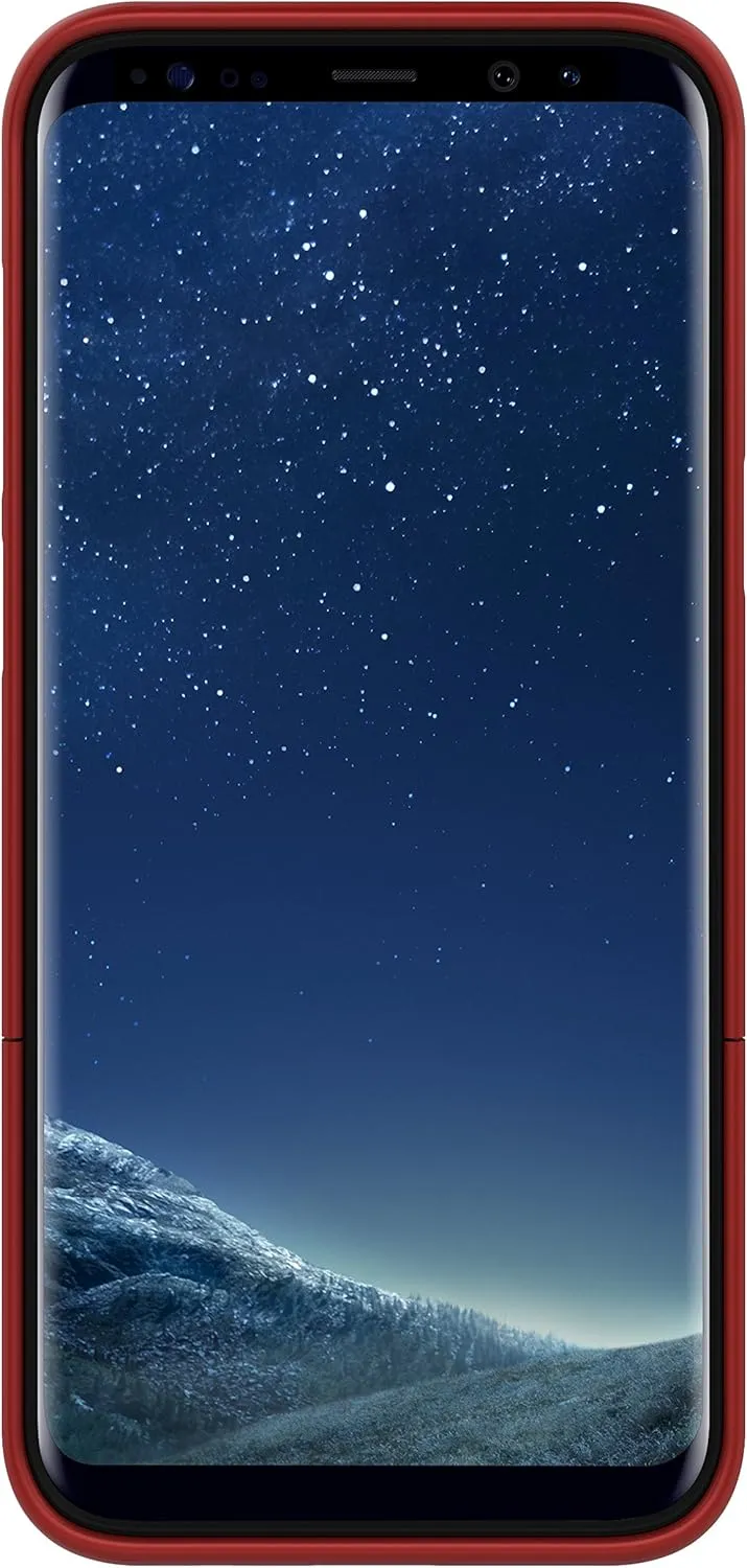 Surface Case for Samsung Galaxy S8  - Dark Red/Black