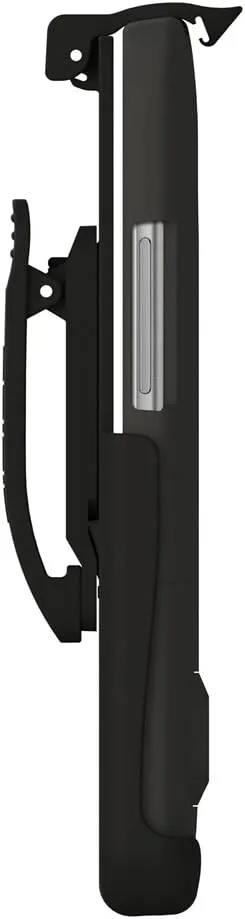 Surface Case with Metal Kickstand and Holster Combo for HTC One (M8) - Retail Packaging - Black