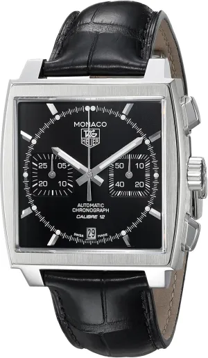 TAG Heuer Men's CAW2110.FC6177 Monaco Calibre 12 Automatic Chronograph Watch
