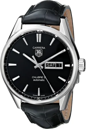TAG Heuer Men's WAR201A.FC6266 Analog Display Automatic Self Wind Black Watch