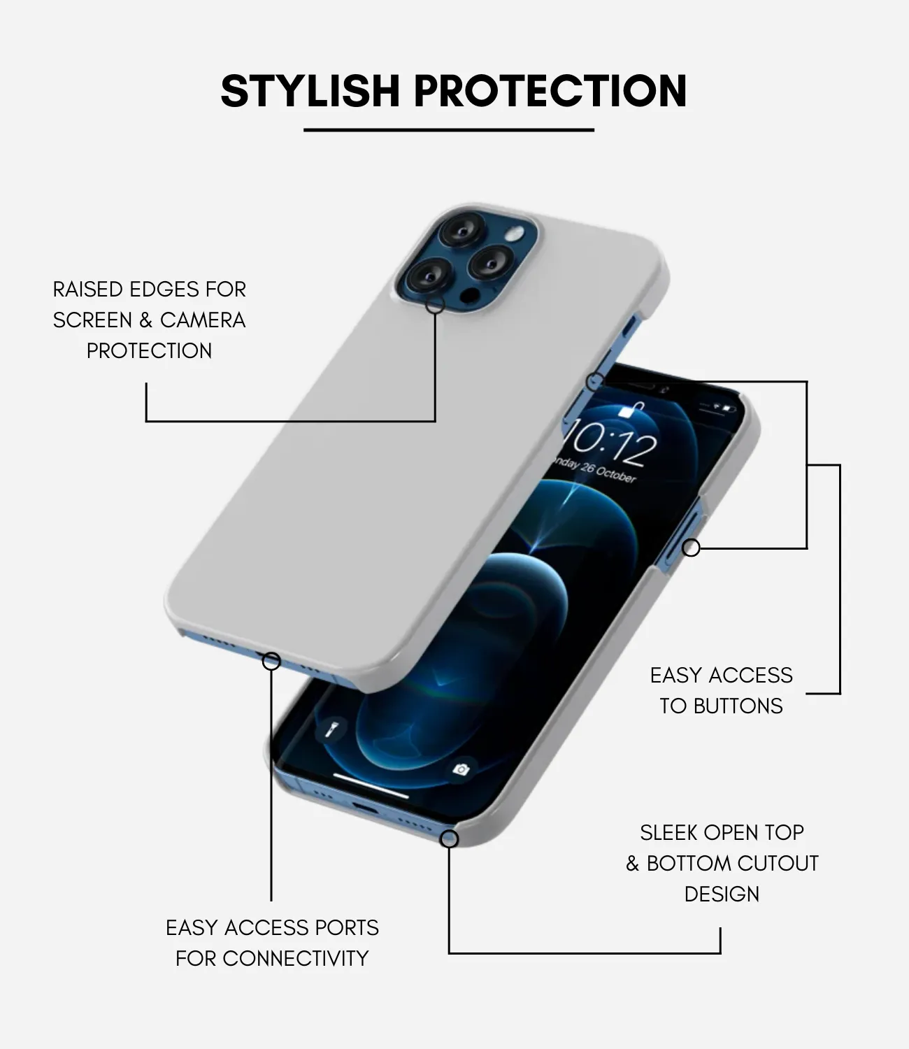 Talk Less Smile More Hard Case