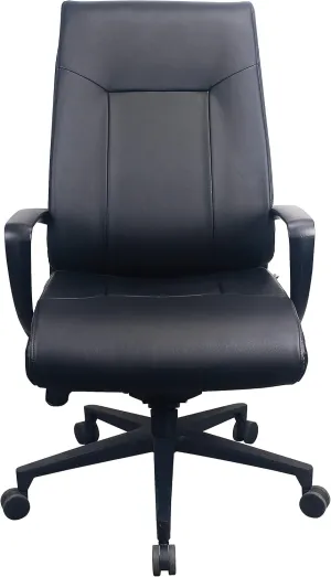 Tempur-Pedic by Raynor Executive Chair, 20.5" to 23.5" Seat Height, Black