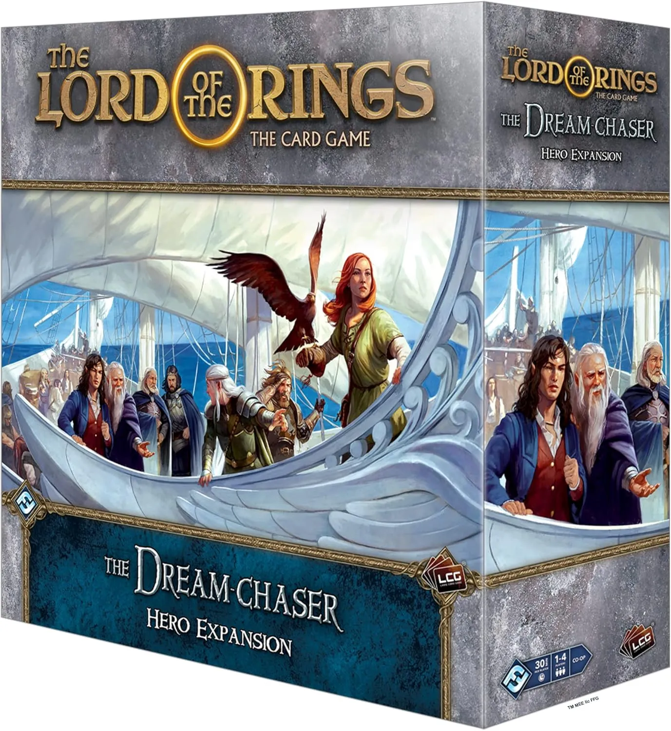 The Lord of the Rings The Card Game The Dream-chaser HERO EXPANSION - Cooperative Adventure Game, Strategy Game, Ages 14 , 1-4 Players, 30-120 Min Playtime, Made by Fantasy Flight Games