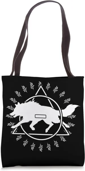Therian Theta Delta Wolf Alpha Pack Fox Dog Furry Otherkin Tote Bag