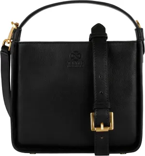 Time Resistance Leather Handbag - Full-Grain Leather Purse for Women - Tote Bag with Detachable Shoulder Strap