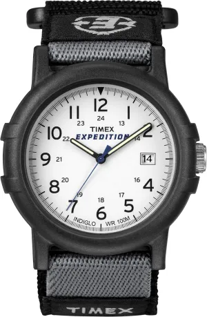 Timex Men's Expedition Camper Nylon/Leather Strap Watch