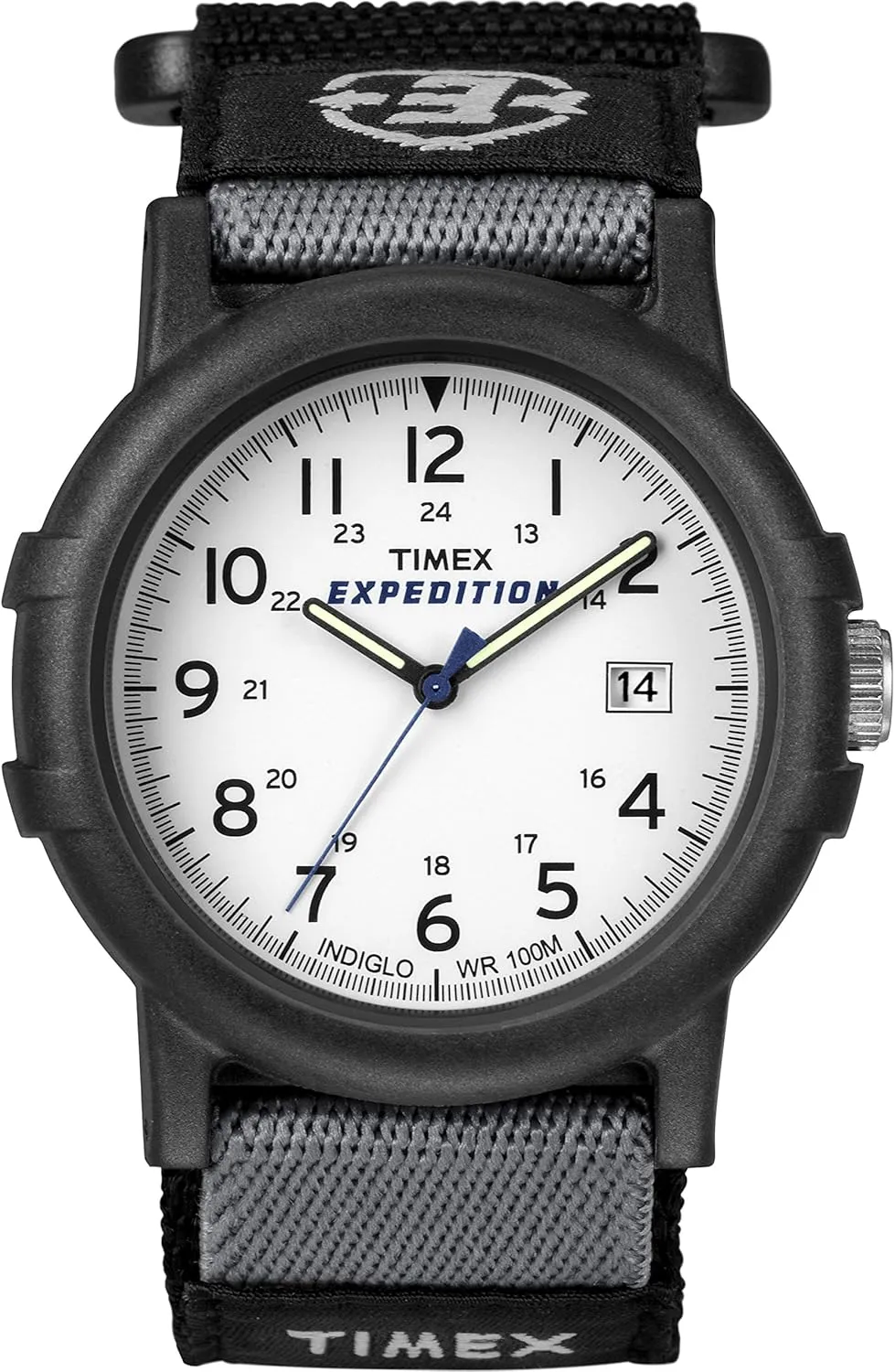 Timex Men's Expedition Camper Nylon/Leather Strap Watch