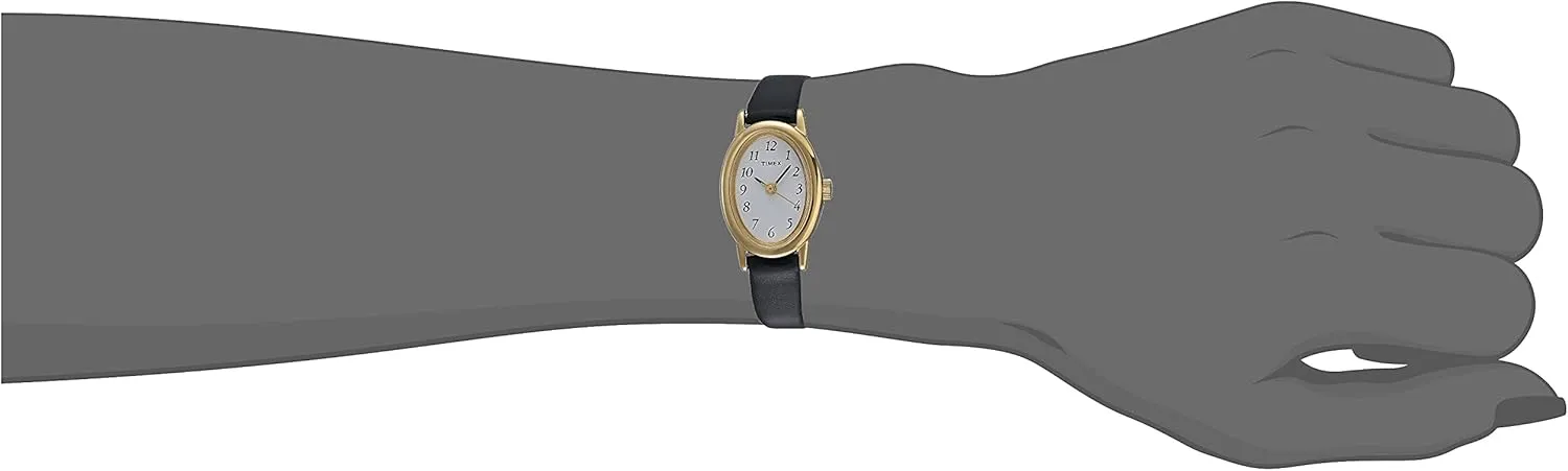 Timex Women's Cavatina Watch - TPearl Dial Gold-Tone Case
