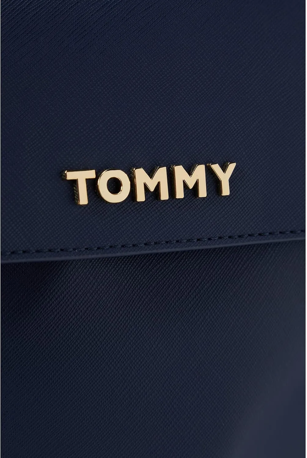 Tommy Hilfiger Kendall II Flap Backpack-Saffiano PVC Tommy Navy One Size