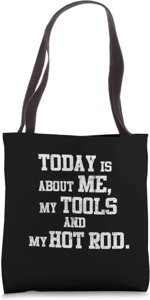 Tools and Hot Rod Obsession Tote Bag