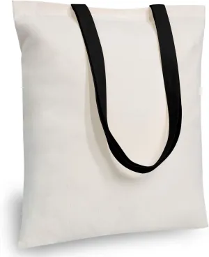 TOPDesign 24-Pack Economical Cotton Tote Bag, Lightweight Medium Reusable Grocery Shopping Cloth Bags, Suitable for DIY, Advertising, Promotion, Gift, Activity