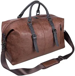 Travel Duffel Bags Oversized Duffel Bag Travel Bag Waterproof Leather Weekend Bag Large Portable Duffel Bag, Suitable for Men or Women