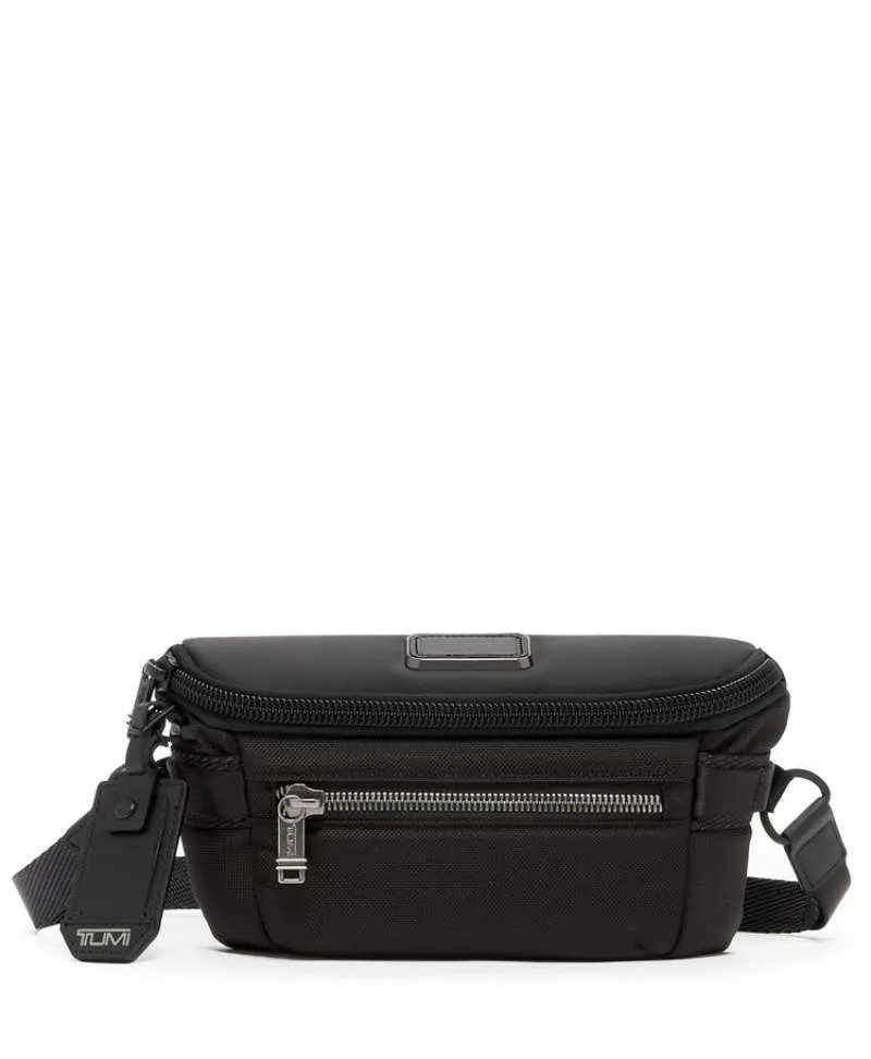 TUMI Alpha Bravo Classified Waist Pack - Black
