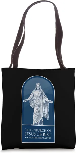 (TWO SIDED) Decide with Eternal Perspective - Mormon Church Tote Bag