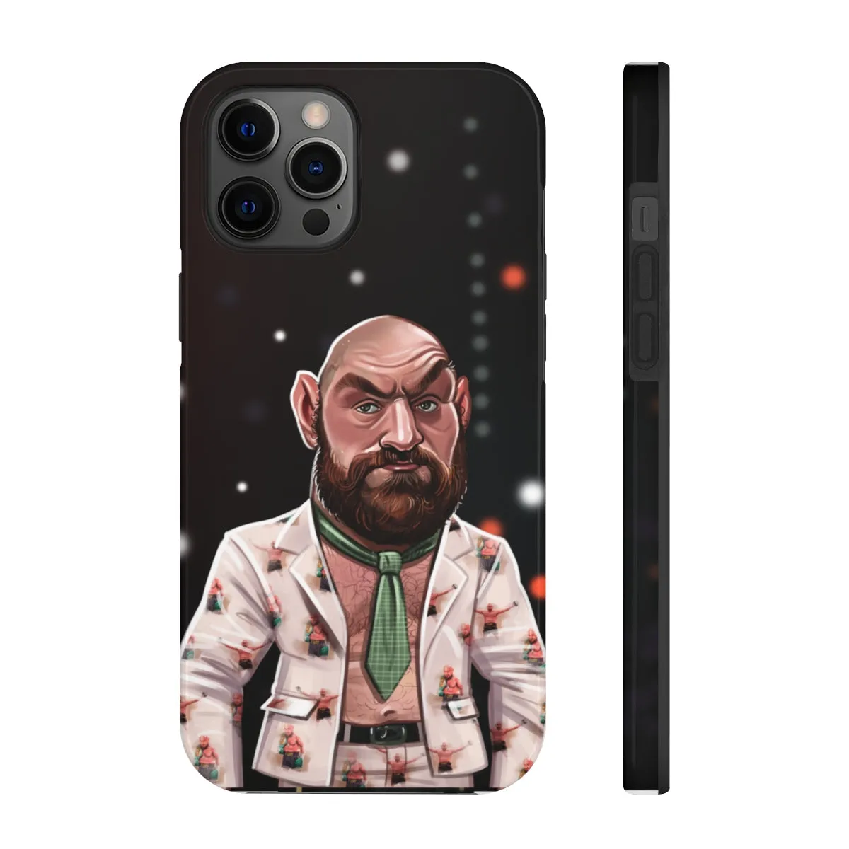 Tyson Fury Tough iPhone 14 Case - Press Conference Suit Edition