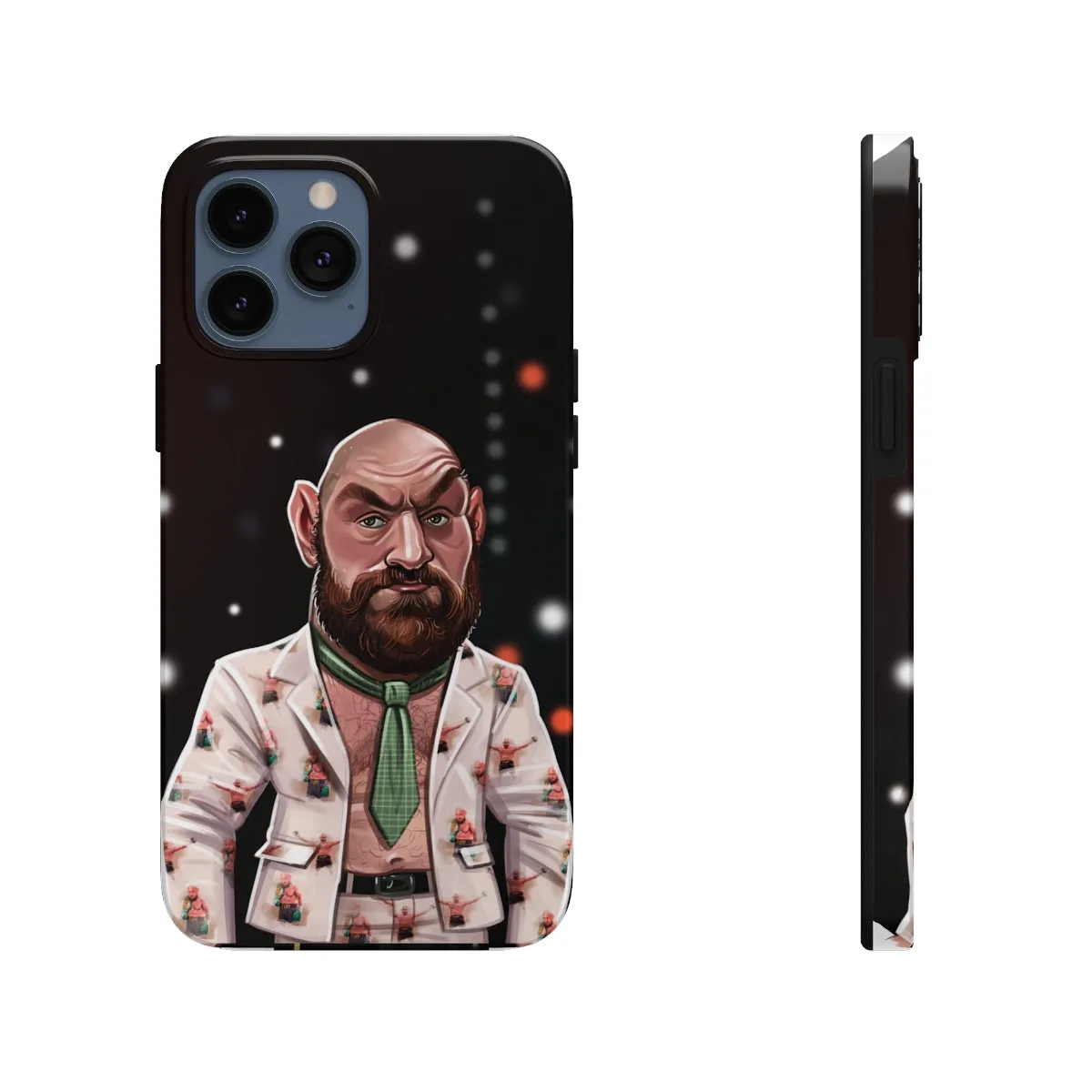 Tyson Fury Tough iPhone 14 Case - Press Conference Suit Edition
