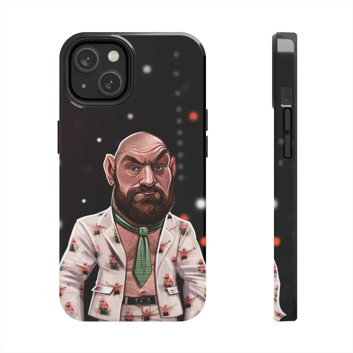 Tyson Fury Tough iPhone 14 Case - Press Conference Suit Edition