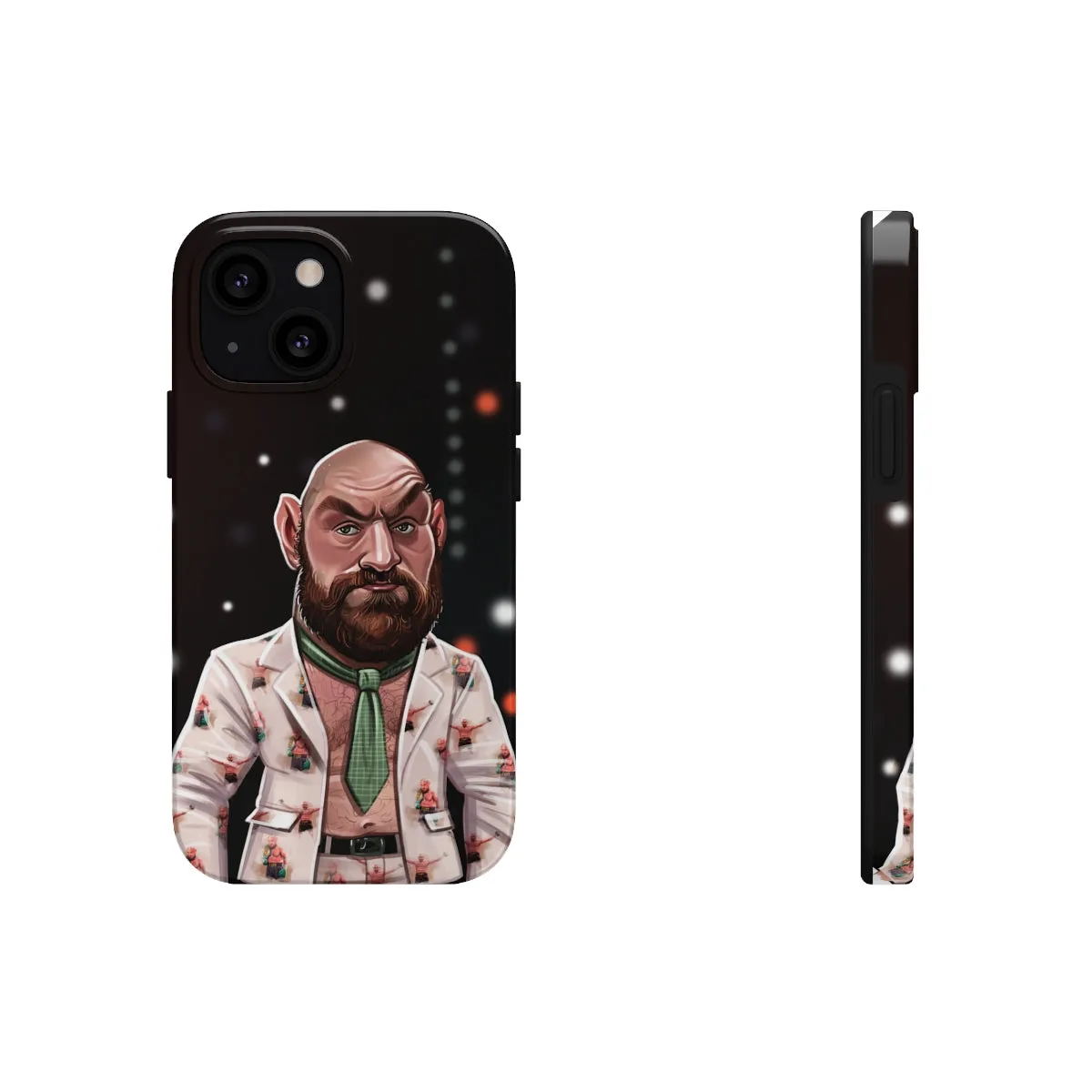 Tyson Fury Tough iPhone 14 Case - Press Conference Suit Edition