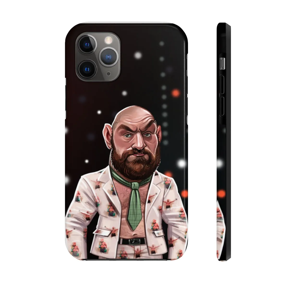 Tyson Fury Tough iPhone 14 Case - Press Conference Suit Edition