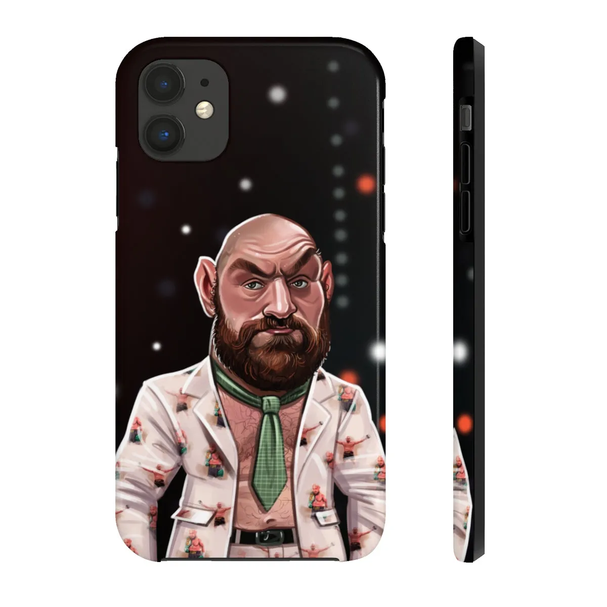 Tyson Fury Tough iPhone 14 Case - Press Conference Suit Edition