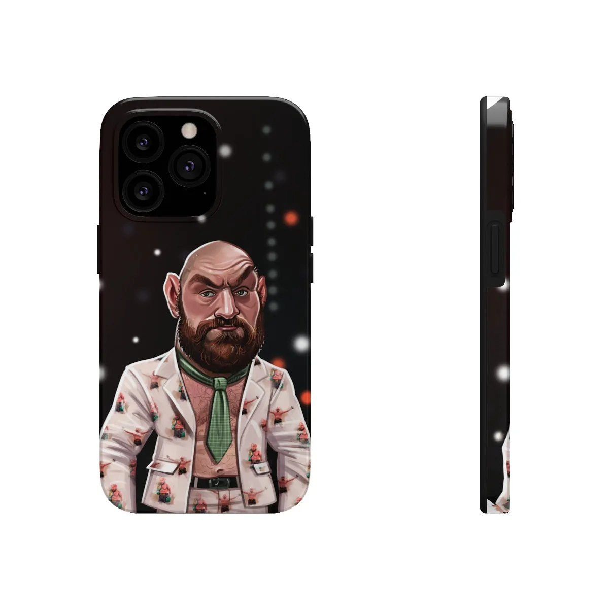 Tyson Fury Tough iPhone 14 Case - Press Conference Suit Edition