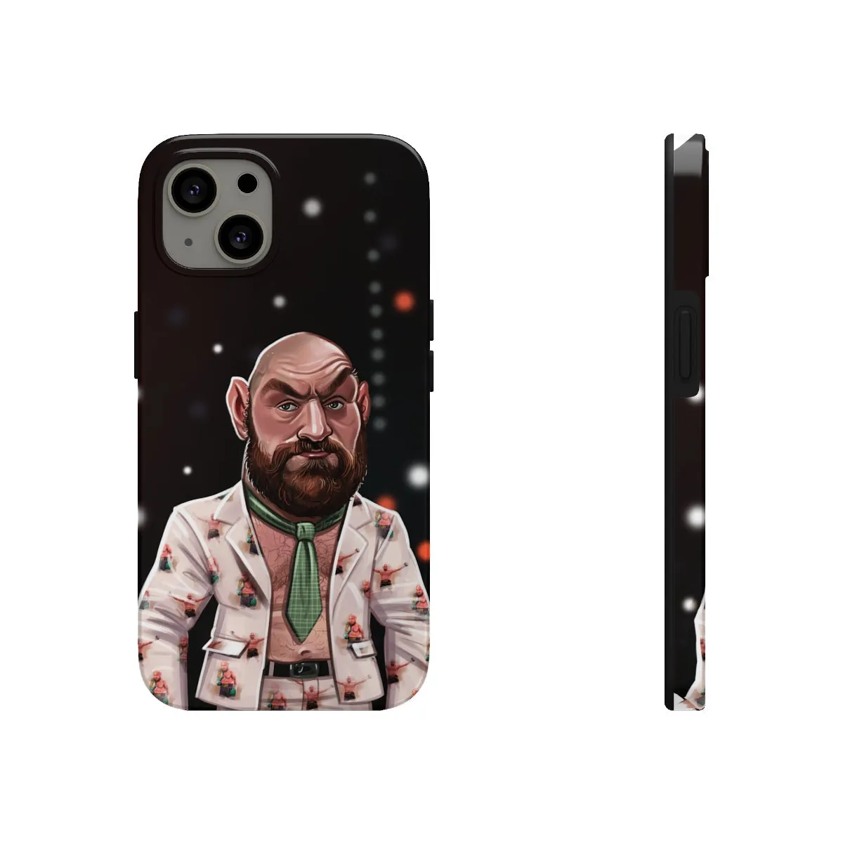 Tyson Fury Tough iPhone 14 Case - Press Conference Suit Edition