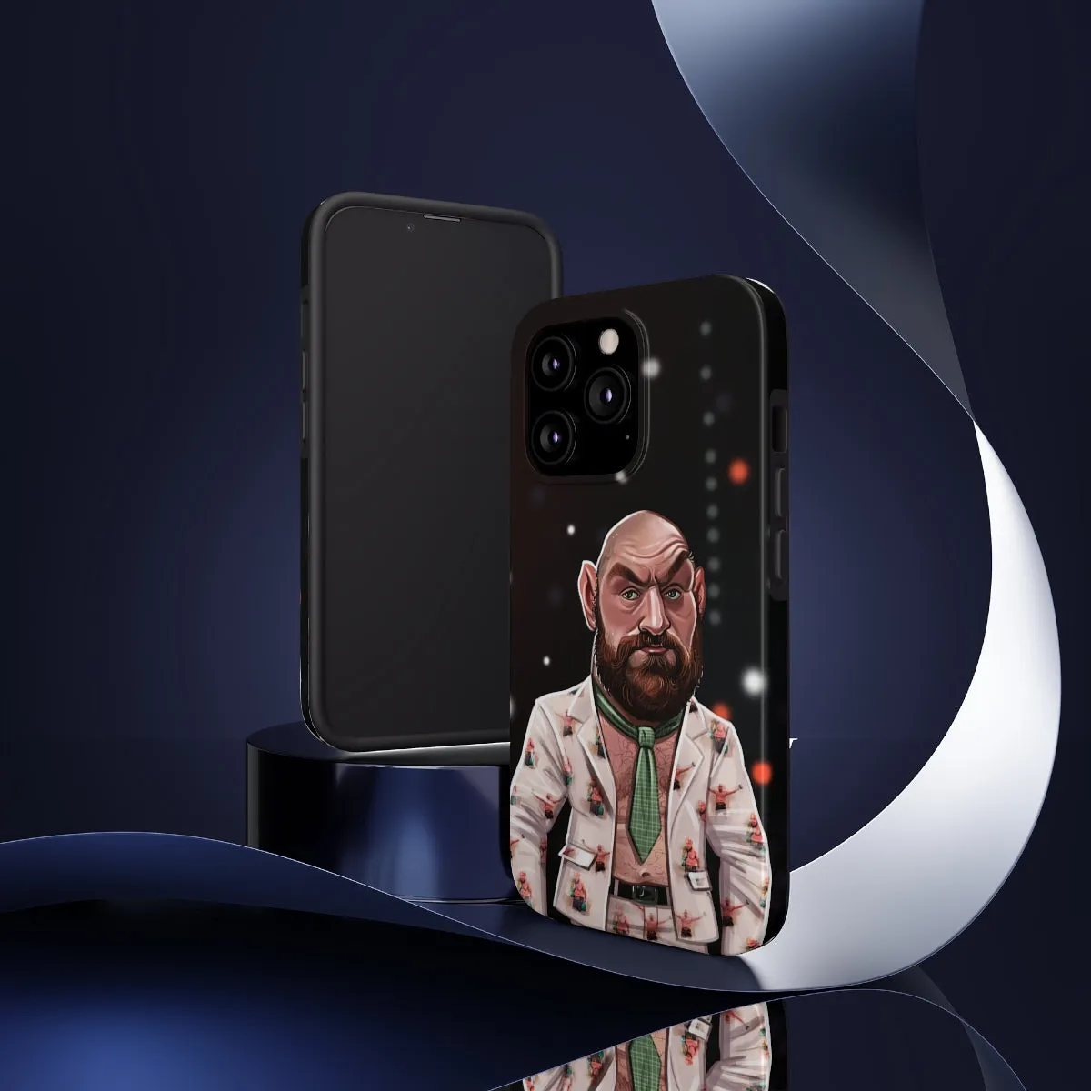 Tyson Fury Tough iPhone 14 Case - Press Conference Suit Edition