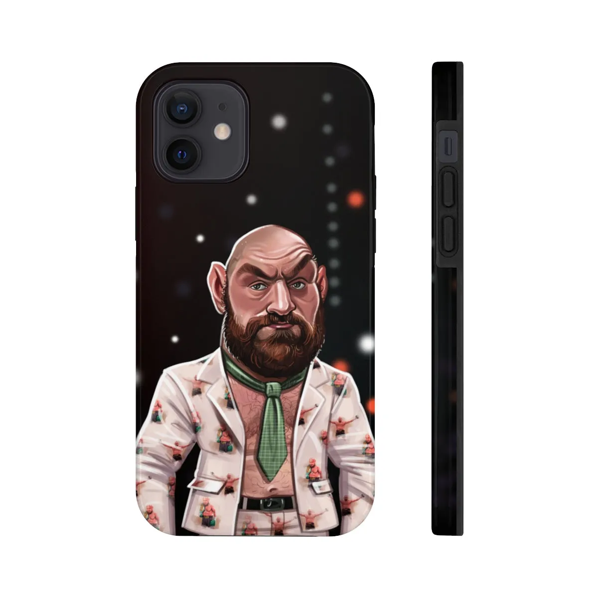 Tyson Fury Tough iPhone 14 Case - Press Conference Suit Edition