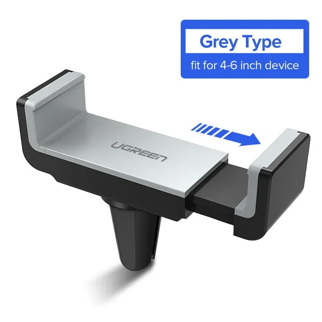 Ugreen Phone Holder No Magnetic Air Vent Mount Stand Smartphone Support Holder in Car for iPhone XR Mobile Phone Holder Stand