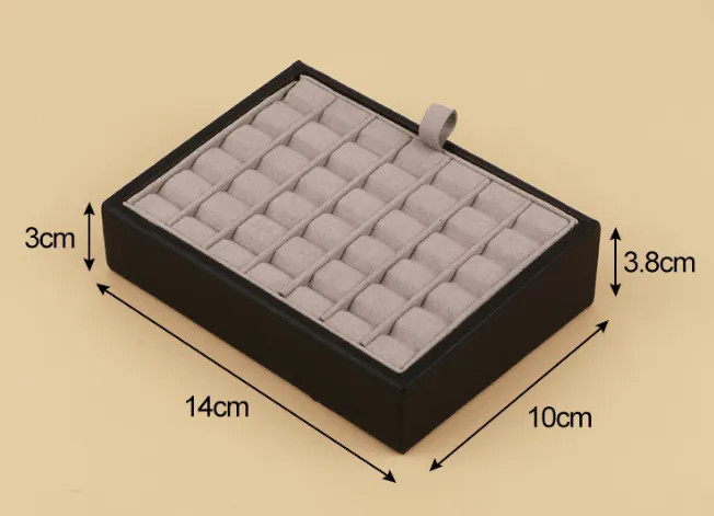 Ultrasuede Gem Stones Display Tray-JPM0135
