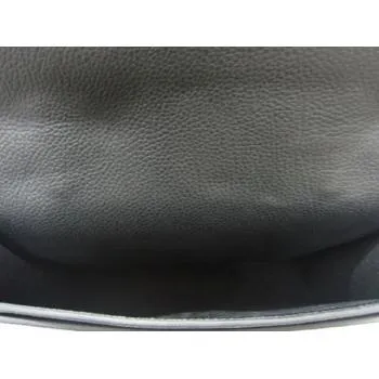 Unisex Briefcases Private sale Leather H1048 Black Hermes Built-in features Cow