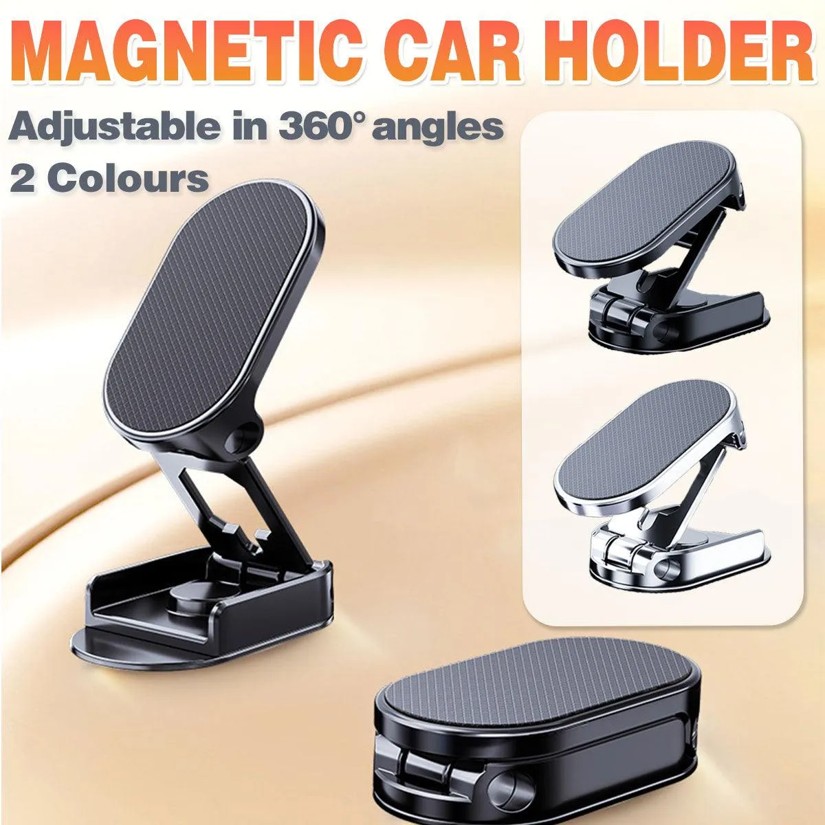 Universal 720° Rotatable Magnetic Car Mount Dashboard Windscreen Phone Holder