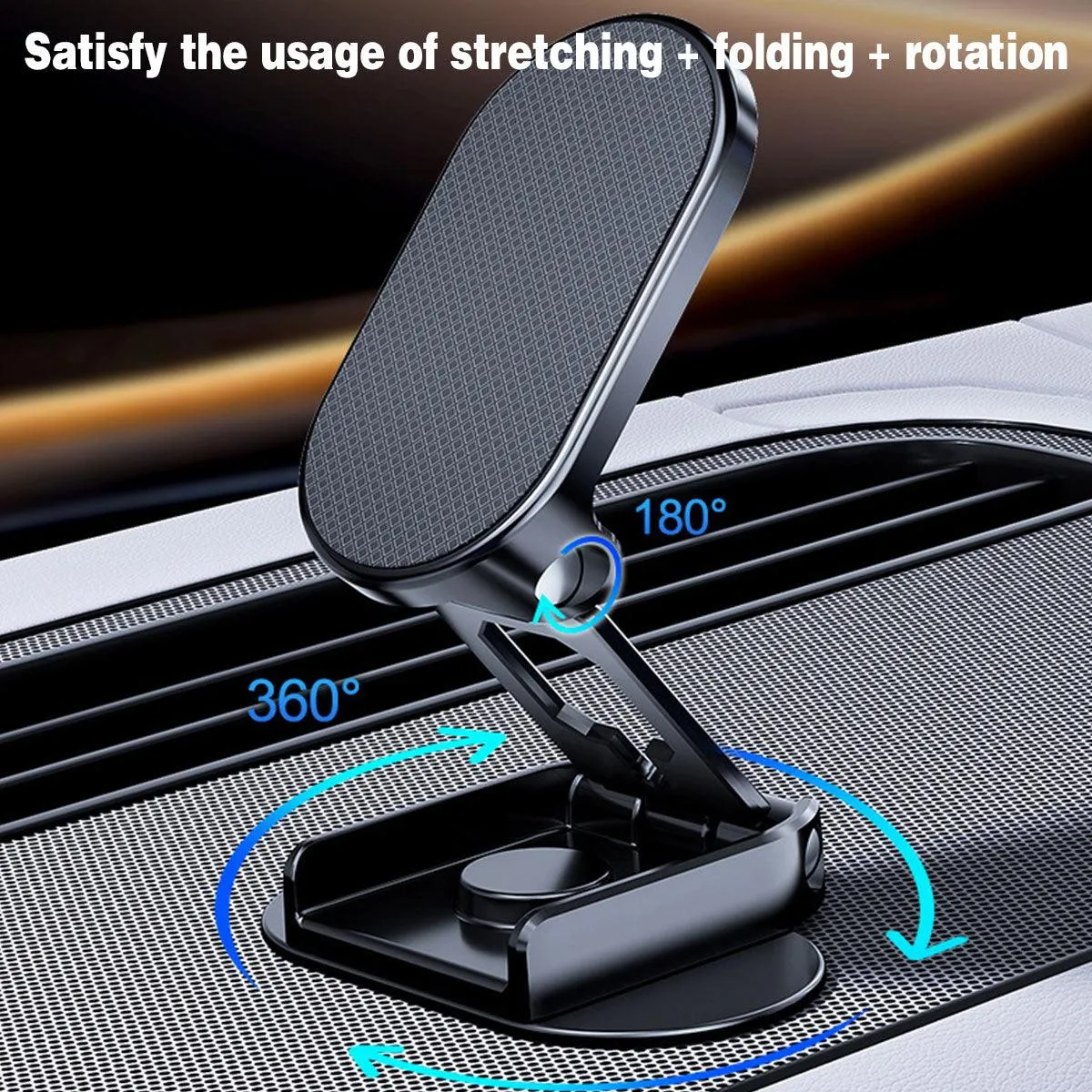 Universal 720° Rotatable Magnetic Car Mount Dashboard Windscreen Phone Holder