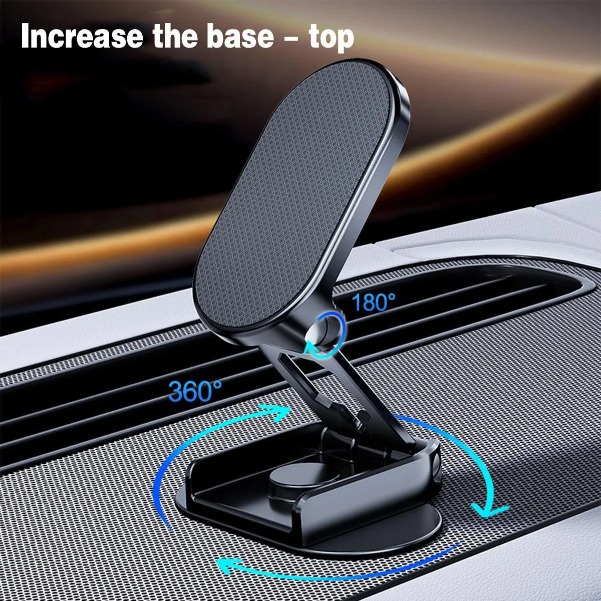 Universal 720° Rotatable Magnetic Car Mount Dashboard Windscreen Phone Holder