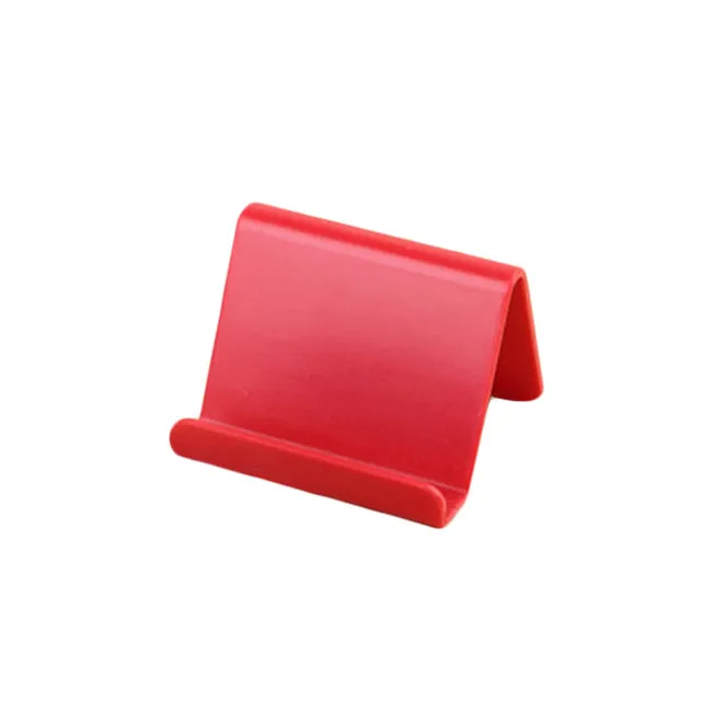Universal Plastic Phone Holder Stand Base For iPhone 7 8 X for Samsung for Xiaomi Smartphone Candy Color Mobile Phone Bracket