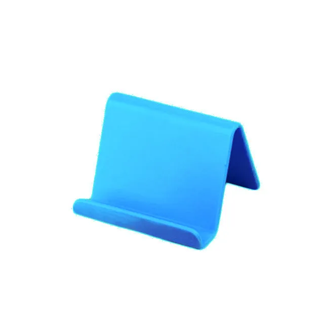Universal Plastic Phone Holder Stand Base For iPhone 7 8 X for Samsung for Xiaomi Smartphone Candy Color Mobile Phone Bracket