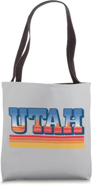 Utah Vintage Postcard Desert Scene Monument Valleu Outdoor Tote Bag