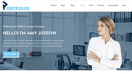 UX Portfolio WordPress Theme