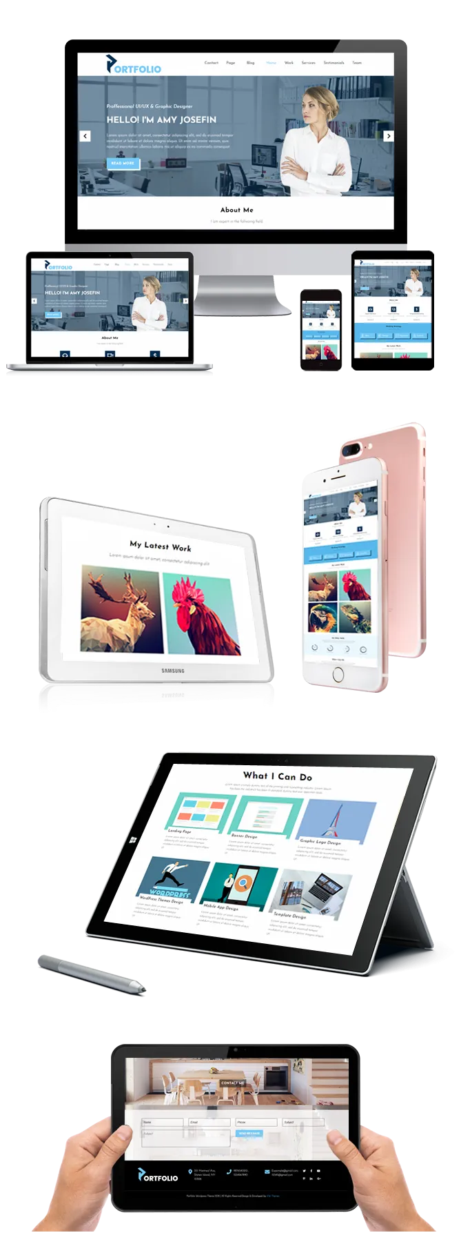 UX Portfolio WordPress Theme