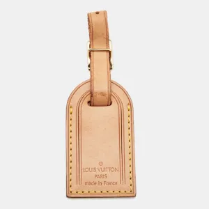 Vachetta Leather Luggage Name Tag