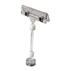Versa Clip™ Sign Holder with Magnetic Base | 4-1/2" Tall
