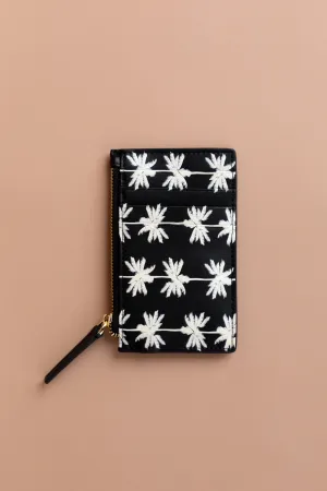 Vertical Card Holder -  Noir La Palme