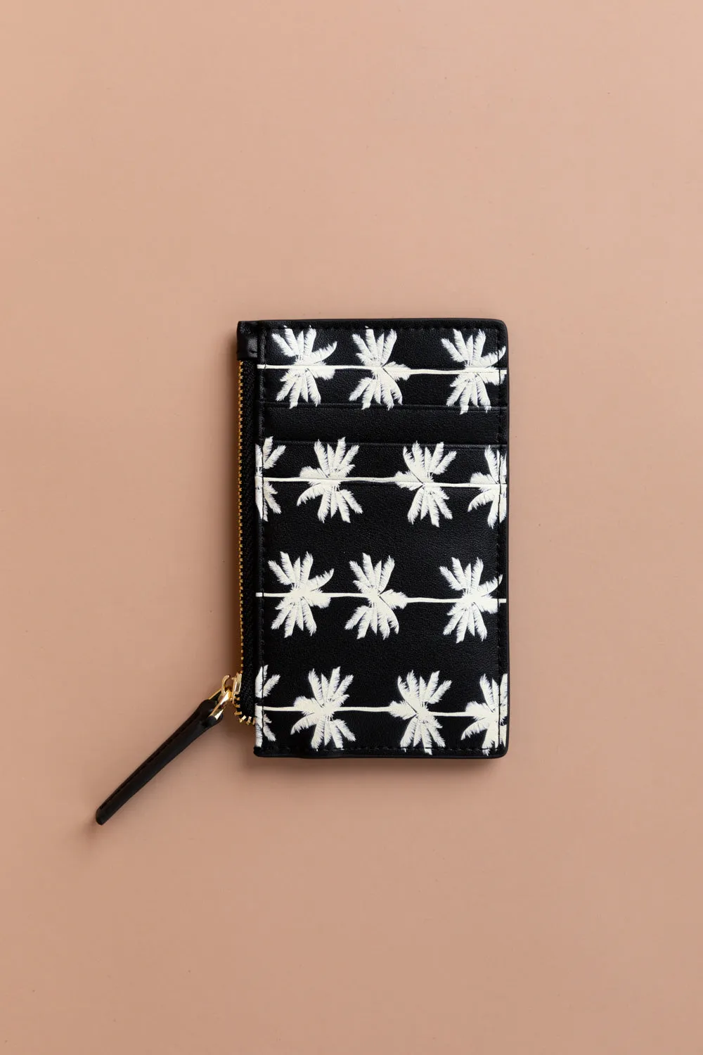 Vertical Card Holder -  Noir La Palme