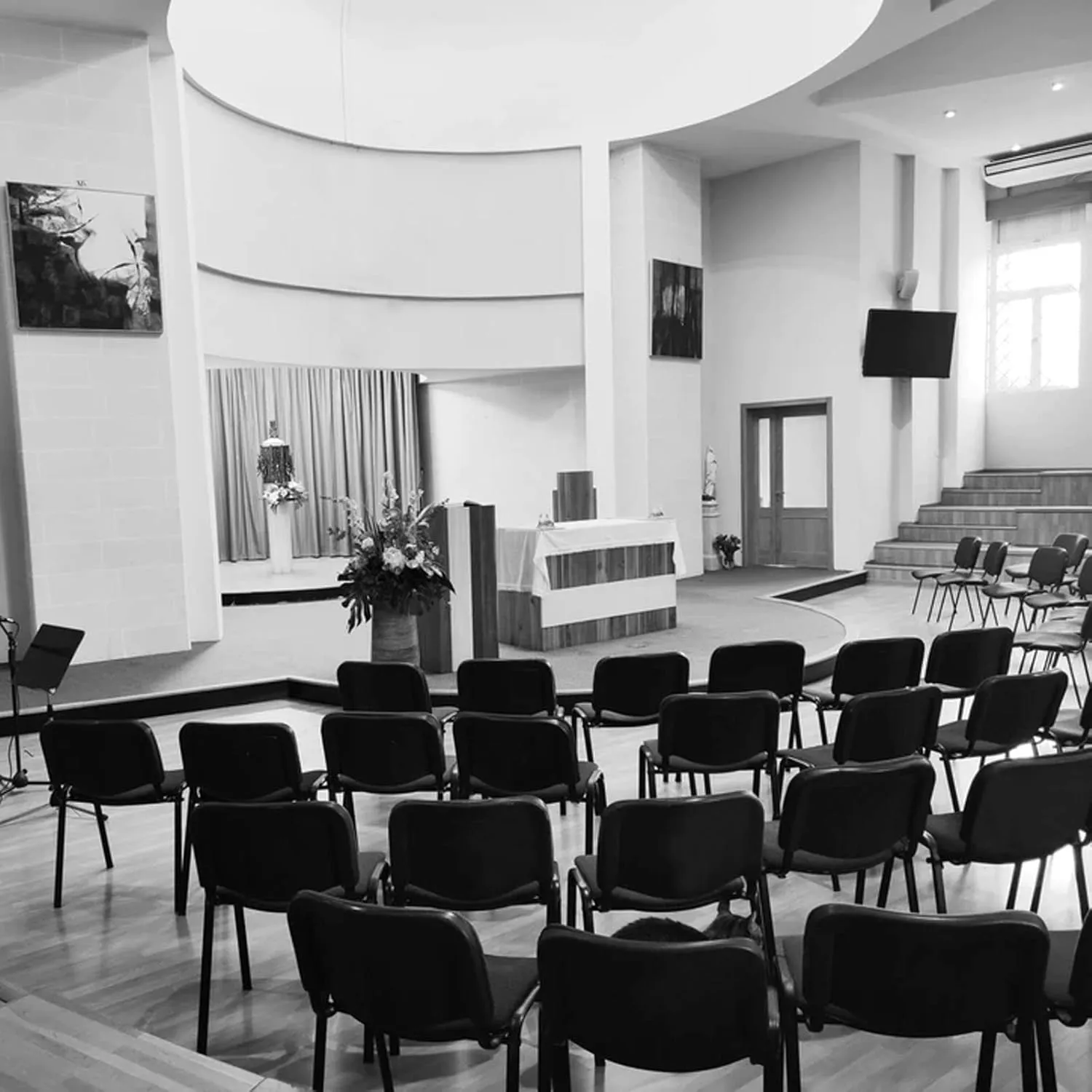 VINGLI Waiting Room Chairs, 10-Pack PU Church Chairs Conference Stackable Set, Office Guest & Reception Stacking for Meeting Room, Lobby, Simple&Space-Saving, Pu-black
