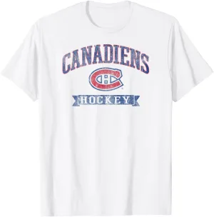 Vintage Hockey White Officially Licensed T-Shirt